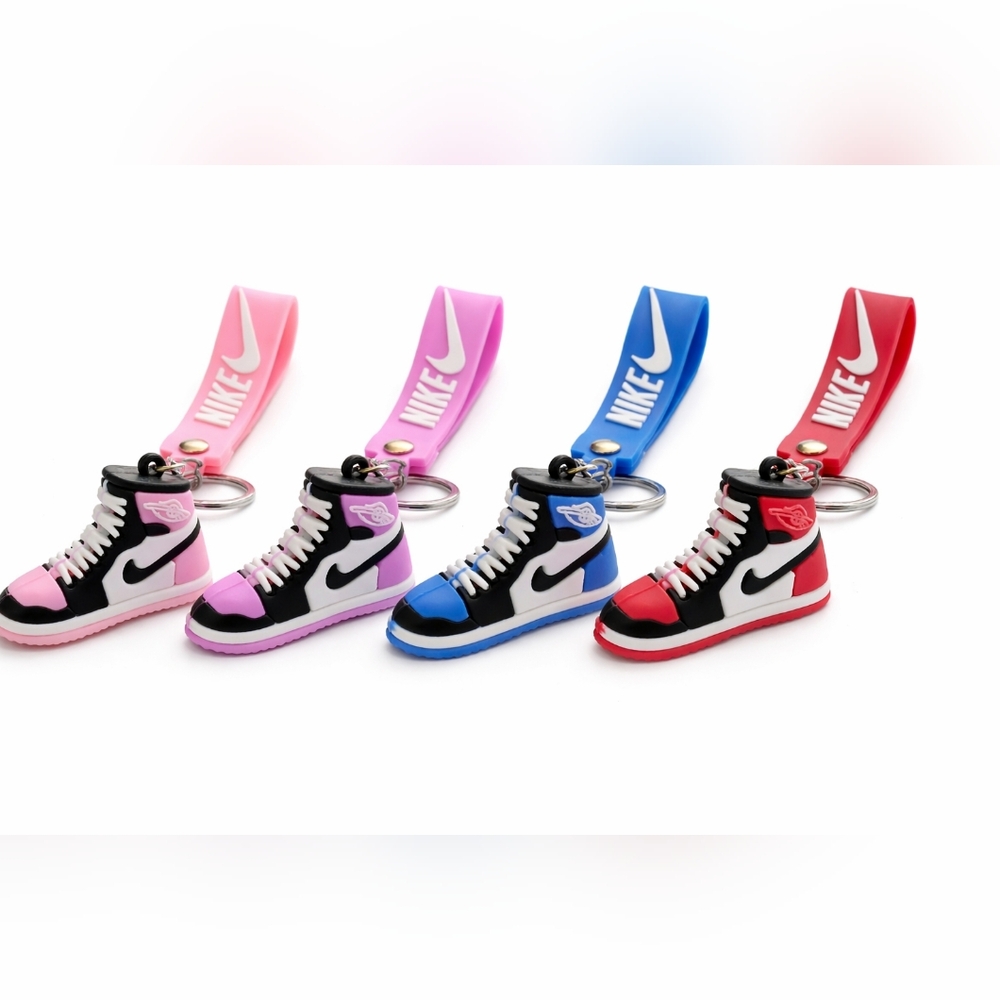 🔥 Mini Sneaker Keychains – Cute Shoe Charms w/ Strap – Pick Your Color